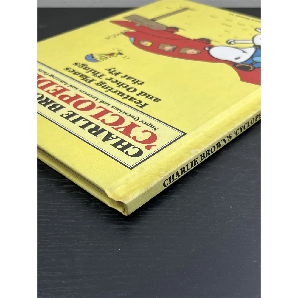 Charlie Brown's Cyclopedia Volume 6 Planes and Flying Things Vintage 1980